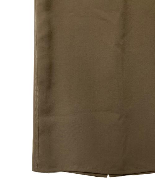 UNITED ARROWS（ユナイテッドアローズ）UNITED ARROWS (ユナイテッドアローズ) フレアスカート カーキ サイズ:38 未使用品の古着・服飾アイテム