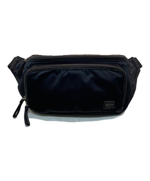 PORTER（ポーター）PORTER (ポーター) WAIST BAG ブラックの古着・服飾アイテム