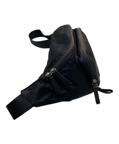 PORTER（ポーター）PORTER (ポーター) WAIST BAG ブラックの古着・服飾アイテム