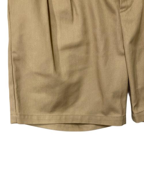 Schott（ショット）Schott (ショット) 2タック ハーフパンツ ベージュ サイズ:Mの古着・服飾アイテム