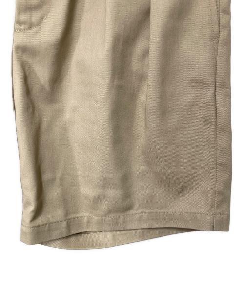 Schott（ショット）Schott (ショット) 2タック ハーフパンツ ベージュ サイズ:Mの古着・服飾アイテム