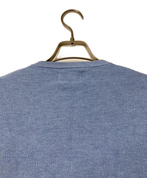 POLO RALPH LAUREN（ポロ・ラルフローレン）POLO RALPH LAUREN (ポロ・ラルフローレン) ポニー刺繍ニット スカイブルー サイズ:Lの古着・服飾アイテム