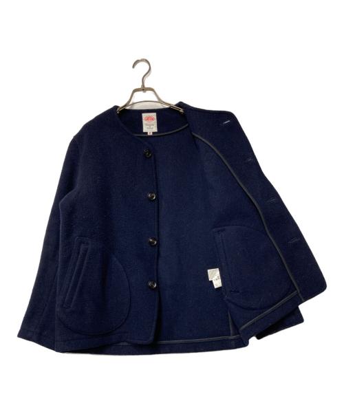DANTON（ダントン）DANTON (ダントン) ウールモッサジャケット ネイビー サイズ:40の古着・服飾アイテム