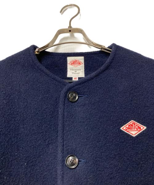 DANTON（ダントン）DANTON (ダントン) ウールモッサジャケット ネイビー サイズ:40の古着・服飾アイテム