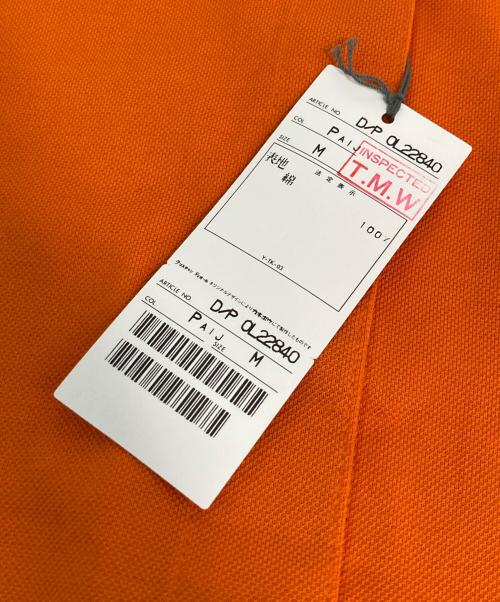 Christian Dior Sports（クリスチャン ディオールスポーツ）Christian Dior Sports (クリスチャン ディオールスポーツ) ノースリーブポロシャツ オレンジ サイズ:Ｍの古着・服飾アイテム