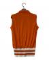 Christian Dior Sports (クリスチャン ディオールスポーツ) ノースリーブポロシャツ オレンジ サイズ:Ｍ：7000円