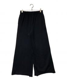 Spick and Span（スピック＆スパン）の古着「スウェットルーズパンツ」｜ブラック