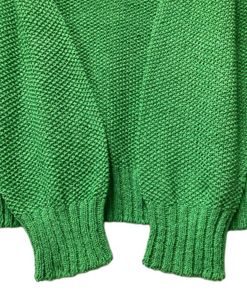 Spick and Span（スピック＆スパン）Spick and Span (スピック＆スパン) ペーパーヤーン 2Way プルオーバー グリーン サイズ:Freeの古着・服飾アイテム