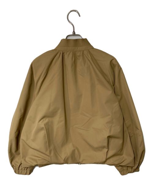 MARILYN MOON（マリリンムーン）MARILYN MOON (マリリンムーン) pleats twill blouson ベージュ サイズ:Freeの古着・服飾アイテム