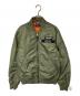 POLO RALPH LAUREN（ポロ・ラルフローレン）の古着「MA-1フライトジャケット」｜カーキ