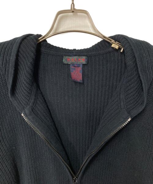 RALPH LAUREN（ラルフローレン）RALPH LAUREN (ラルフローレン) ジップニットパーカー ネイビー サイズ:Lの古着・服飾アイテム