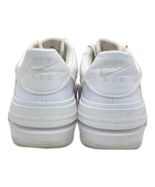 NIKE（ナイキ）NIKE (ナイキ) WMNS AF1 PLT.AF.ORM ホワイト サイズ:US9/UK4.5/EUR38/cm24/BR36/CN240の古着・服飾アイテム