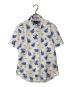 RALPH LAUREN（ラルフローレン）の古着「半袖シャツ」｜ホワイト×ブルー