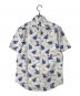 RALPH LAUREN (ラルフローレン) 半袖シャツ ホワイト×ブルー サイズ:S 未使用品：6000円