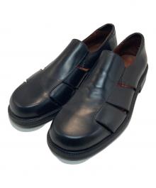 COLE HAAN（コールハーン）の古着「レザーサンダル」｜ブラック