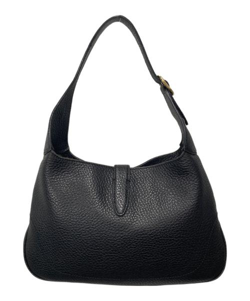 GUCCI（グッチ）GUCCI (グッチ) ニュージャッキー セミショルダーバッグ ブラックの古着・服飾アイテム
