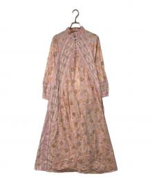 Ron Herman（ロンハーマン）の古着「India Print Dress インディア プリント ドレス」｜ピンク