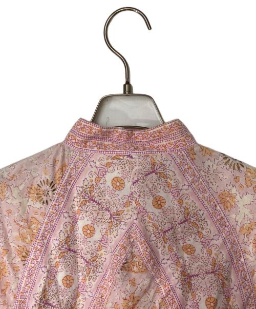Ron Herman（ロンハーマン）Ron Herman (ロンハーマン) India Print Dress インディア プリント ドレス ピンク サイズ:Sの古着・服飾アイテム