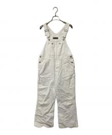 R.H.Vintage（ロンハーマン・ヴィンテージ）の古着「Scallop Denim Overall」｜ホワイト