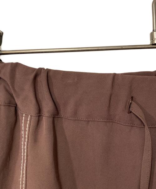 Ron Herman（ロンハーマン）Ron Herman (ロンハーマン) ステッチ イージー パンツ ブラウン サイズ:XSの古着・服飾アイテム