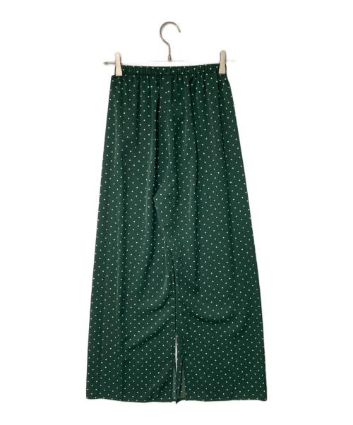 BEARDSLEY（ビアズリー）BEARDSLEY (ビアズリー) ドットパンツ グリーン サイズ:1 未使用品の古着・服飾アイテム