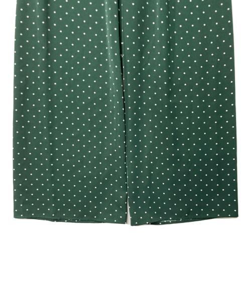 BEARDSLEY（ビアズリー）BEARDSLEY (ビアズリー) ドットパンツ グリーン サイズ:1 未使用品の古着・服飾アイテム