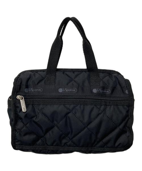 LeSportsac（レスポートサック）LeSportsac (レスポートサック) キルティングパール 2WAYショルダーバッグ ブラックの古着・服飾アイテム