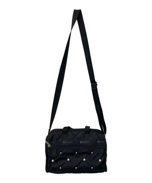 LeSportsac（レスポートサック）LeSportsac (レスポートサック) キルティングパール 2WAYショルダーバッグ ブラックの古着・服飾アイテム
