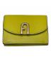 FURLA（フルラ）の古着「PRIMULA コンパクト財布」｜イエロー