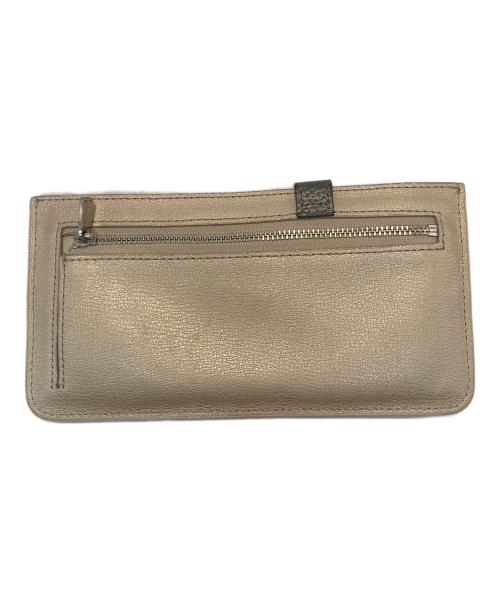 EAR（イア）EAR (イア) A.D.M.J. (エーディーエムジェイ) 長財布 ベージュの古着・服飾アイテム