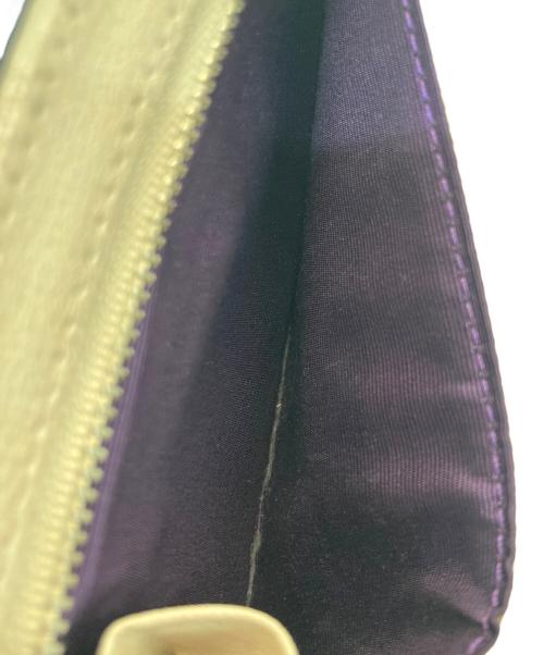 EAR（イア）EAR (イア) A.D.M.J. (エーディーエムジェイ) 長財布 ベージュの古着・服飾アイテム