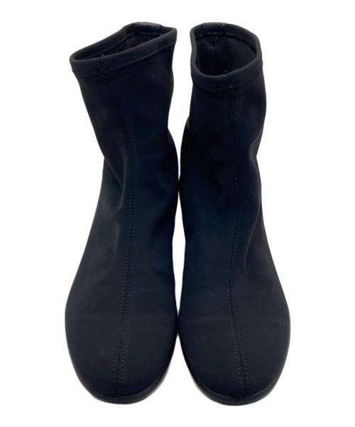 ECCO（エコー）ECCO (エコー) ソックスブーツ ブラック サイズ:38の古着・服飾アイテム