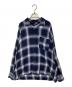 NAUTICA（ノーティカ）の古着「オンブレチェックシャツ」｜ブルー×ブラック