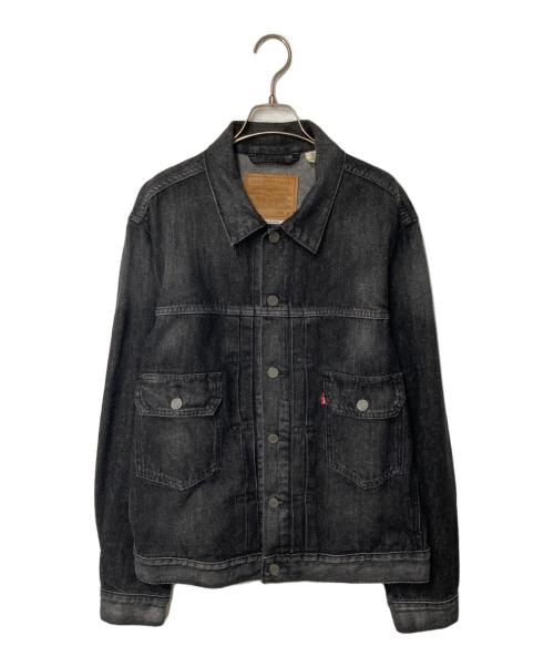 LEVI'S PReMIUM（リーバイス プレミアム）LEVI'S PReMIUM (リーバイス プレミアム) BIOTOP (ビオトープ) 別注デニムジャケット ブラック サイズ:Mの古着・服飾アイテム
