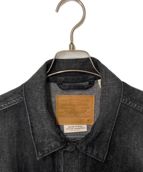 LEVI'S PReMIUM（リーバイス プレミアム）LEVI'S PReMIUM (リーバイス プレミアム) BIOTOP (ビオトープ) 別注デニムジャケット ブラック サイズ:Mの古着・服飾アイテム
