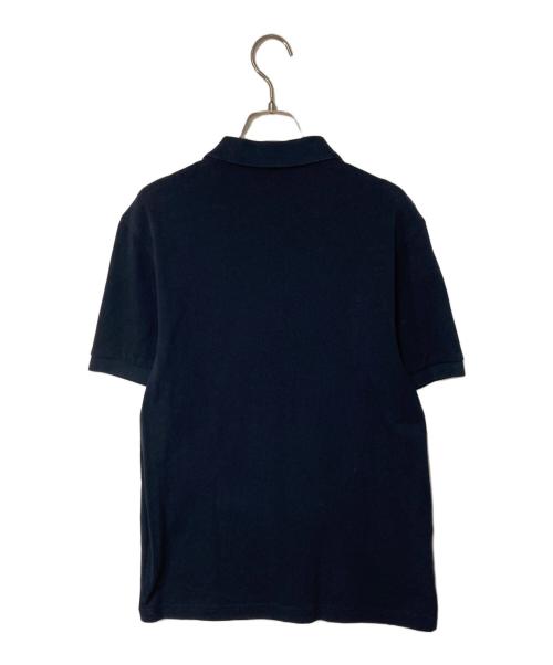 FRED PERRY（フレッドペリー）FRED PERRY (フレッドペリー) ロゴ刺繍ポロシャツ ネイビー サイズ:Ｌの古着・服飾アイテム