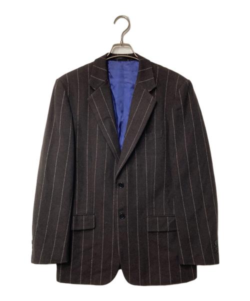 fat classic（ファットクラシック）fat classic (ファットクラシック) ウールストライプセットアップ ブラック サイズ:Lの古着・服飾アイテム