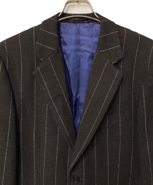 fat classic（ファットクラシック）fat classic (ファットクラシック) ウールストライプセットアップ ブラック サイズ:Lの古着・服飾アイテム