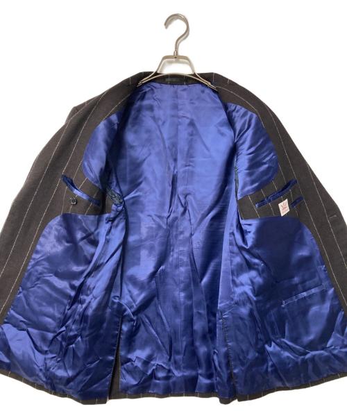 fat classic（ファットクラシック）fat classic (ファットクラシック) ウールストライプセットアップ ブラック サイズ:Lの古着・服飾アイテム