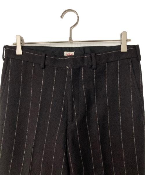 fat classic（ファットクラシック）fat classic (ファットクラシック) ウールストライプセットアップ ブラック サイズ:Lの古着・服飾アイテム