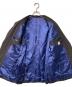 中古・古着 fat classic (ファットクラシック) ウールストライプセットアップ ブラック サイズ:L：7000円