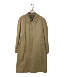 Burberry's（バーバリーズ）の古着「比翼ステンカラーコート」｜ベージュ