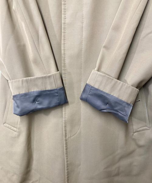 Burberry's（バーバリーズ）Burberry's (バーバリーズ) 比翼ステンカラーコート ベージュ サイズ:94 175　実寸参照の古着・服飾アイテム