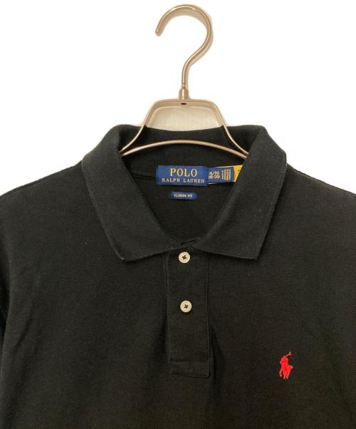 POLO RALPH LAUREN（ポロ・ラルフローレン）POLO RALPH LAUREN (ポロ・ラルフローレン) ポニー刺繍ポロシャツ ブラック サイズ:XLの古着・服飾アイテム