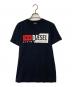 DIESEL（ディーゼル）の古着「ロゴプリントTシャツ」｜ブラック
