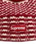 中古・古着 Supreme (シュプリーム) WOOL Jacquard Beanie レッド：8000円