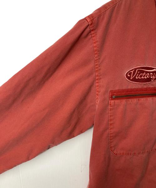 AVIREX（アヴィレックス）AVIREX (アヴィレックス) A.A.R.C FADED EMB WORK JACKET レッド サイズ:Mの古着・服飾アイテム