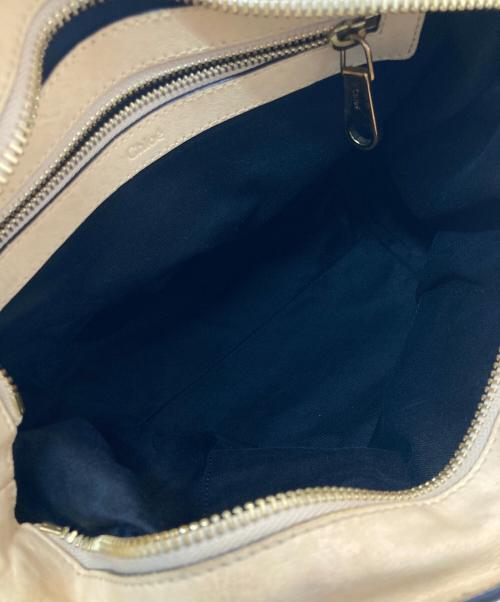 Chloe（クロエ）Chloe (クロエ) エテル 2WAYショルダーバッグ ベージュの古着・服飾アイテム