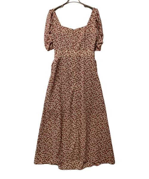 HER LIP TO（ハーリップトゥ）HER LIP TO (ハーリップトゥ) Cherry Pattern Cache-Coeur One-Piece ピンク サイズ:Mの古着・服飾アイテム