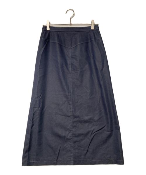 BURBERRY LONDON（バーバリーロンドン）BURBERRY LONDON (バーバリーロンドン) ロングスカート ネイビー サイズ:13の古着・服飾アイテム